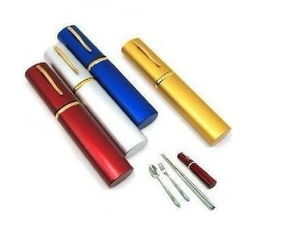 環保與品質兼具 不銹鋼旅行餐具套裝三件套——廠家直供，禮贈佳選